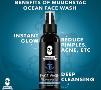Muuchstac Ocean Face Wash For Man – 100 ml