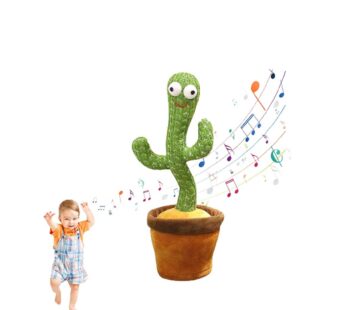 Dancing cactus talking cactus Stuffed Plush Toy Electronic toy with song plush cactus potted toy Early Education Toy For kids