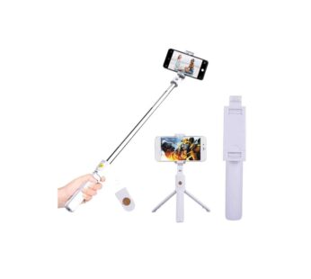 K07 Selfie Stick Bluetooth, Extendable Selfie Stick with Wireless Remote